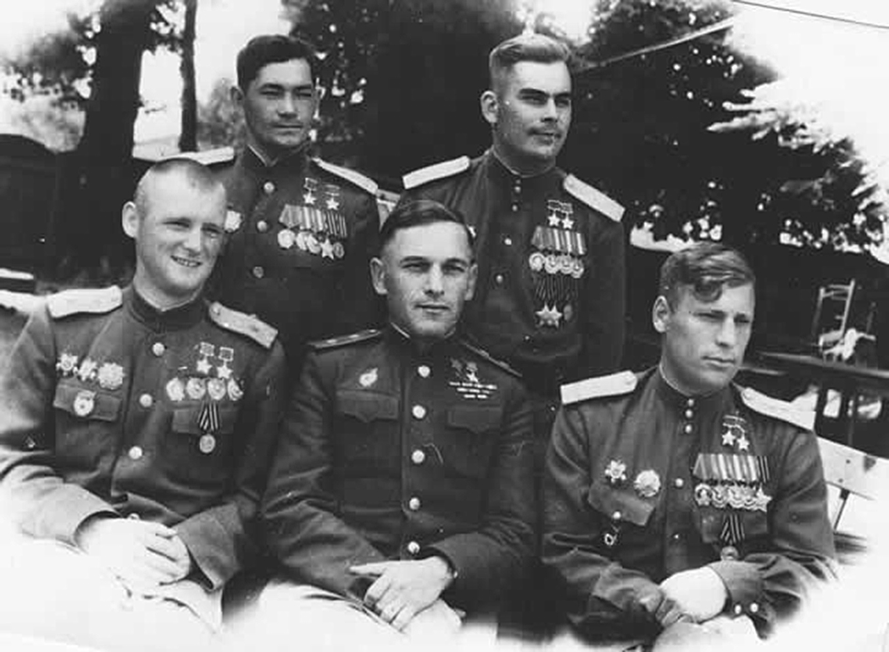 Герои советского союза фото военных лет